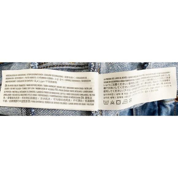 Abercrombie & Fitch Women's The 90s Straight Ultra High Rise Jeans Retro Stretch - Picture 13 of 14